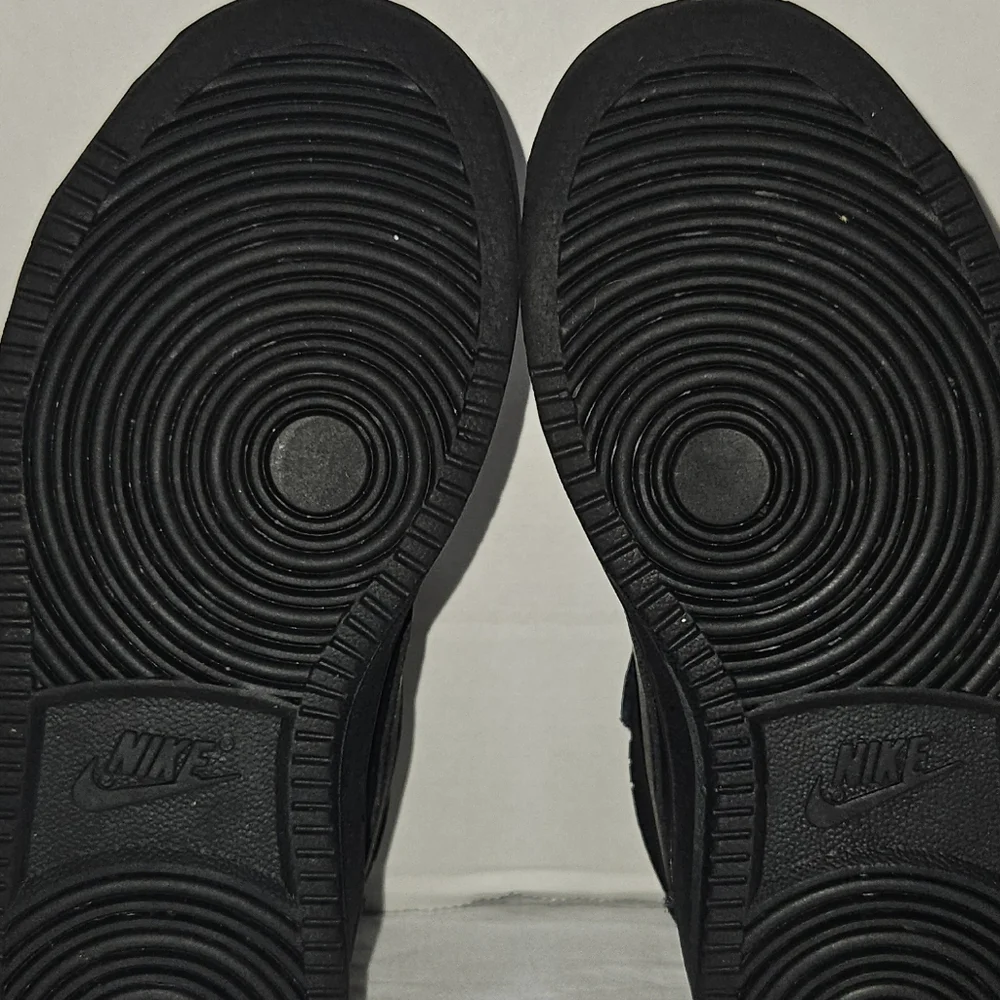 Nike Court All-Black High-Top Shoes - Picture 9 of 9
